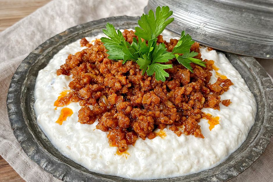 Ali Nazik Kebab with Minced Meat Recipe
