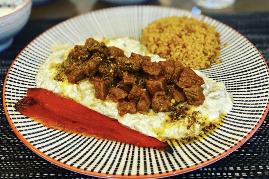 Alinazik Recipe with Cubed Meat