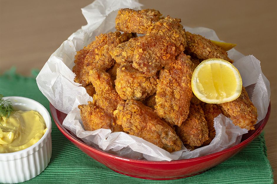  Chips Covered Chicken Wings Recipe