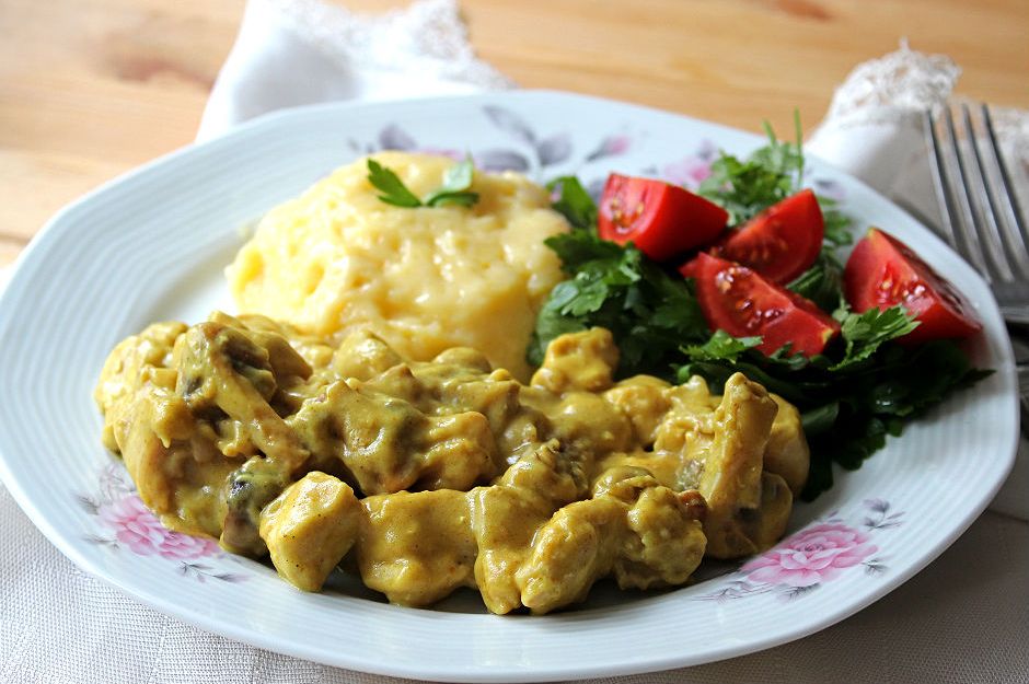  Curry Sauce and Mushroom Chicken Recipe