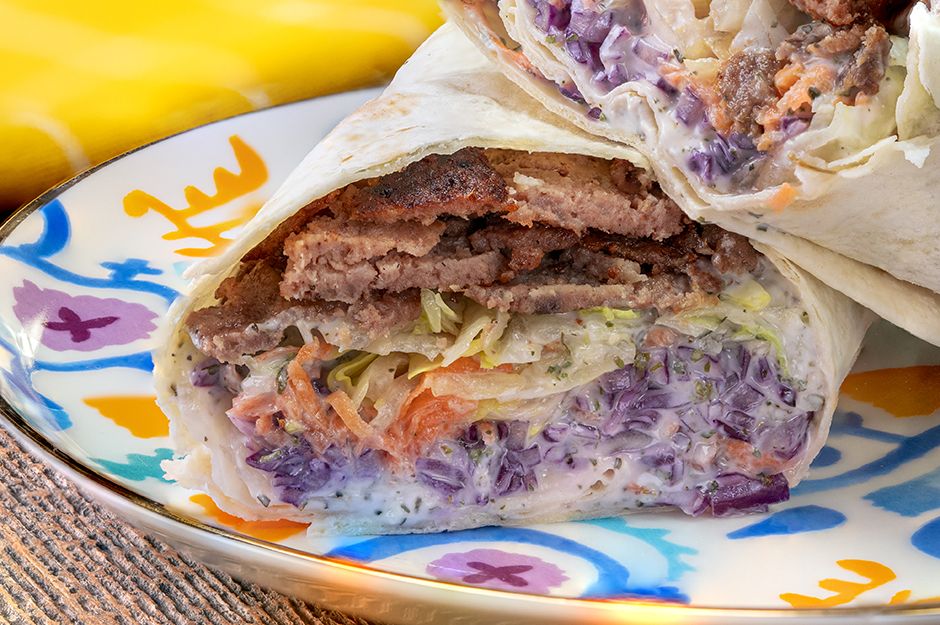 German Style Doner Recipe with Sauce