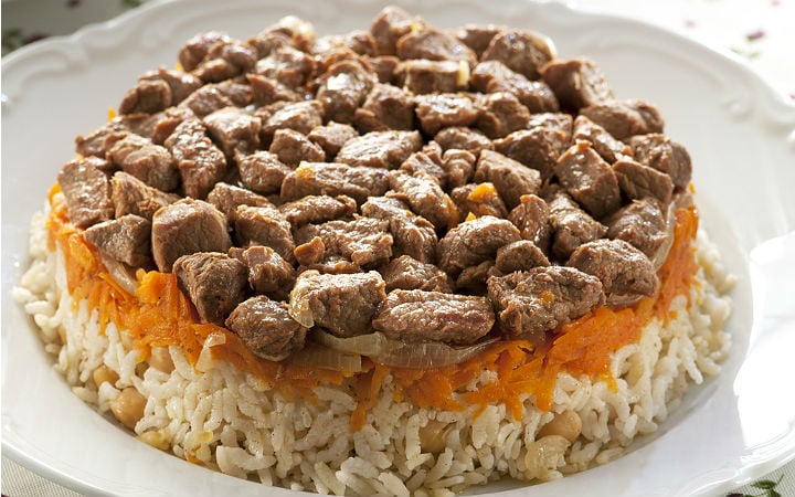 Meat and Carrot Rice Recipe