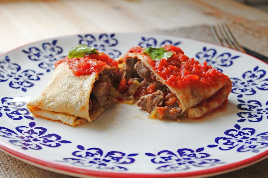Meat Crepes Recipe