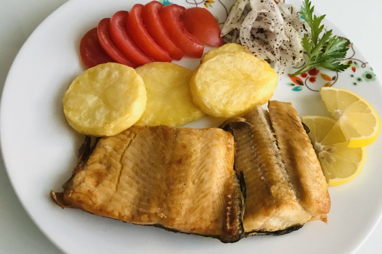 Oven Baked Black Sea Salmon Recipe